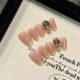 【2400】Champagne Rose Nail Art Shiny Rose Patterns & DIY Elegant Accessories