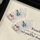 【2486】Christmas Ice and Snow Nail Art Shiny Snow Patterns & DIY Holiday Accessories