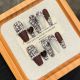 【2385】Butterfly Chanel Style Nail Kit Shiny Butterfly Patterns & DIY Luxury Accessories