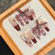 【2493】New Year Armor Nail Kit Shiny Bold Decor & DIY Festive Accessories
