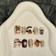 【2540】3D Bear Nail Kit Shiny Bear Figures & DIY Cute Accessories