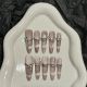 【2574】Romantic Declaration Nail Kit Shiny Heart Decor & DIY Love Accessories