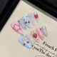 【2552】Fruit Soda Nail Kit Shiny Fruit Patterns & DIY Fresh Accessories