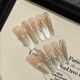 【2601】Cold Brew Ice Butterfly Nail Kit Shiny Butterfly Patterns & DIY Cool Accessories