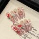 【2665】Christmas Gift Nail Art Shiny Present Patterns & DIY Holiday Accessories