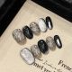 【2686】Cloud Wings Nail Art Shiny Wing Patterns & DIY Magic Accessories