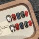 【2712】Big Eye Rabbit Nail Art Shiny Rabbit Patterns & DIY Cute Accessories