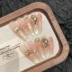 【2652】Yearly Joy Nail Art Shiny Blessing Patterns & DIY Lucky Accessories