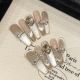 【2675】Must Enjoy Happiness Nail Art Shiny Festive Decor & DIY Joyful Accessories