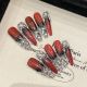 【2718】Chang Le Wei Yang Nail Art Shiny Blessing Patterns & DIY Lucky Accessories