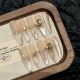【2809】Dead Leaf Butterfly Nail Kit Shiny Butterfly Decor & DIY Nature Accessories