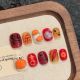 【2807】Peace and Joy Nail Kit Shiny Blessing Patterns & DIY Lucky Accessories