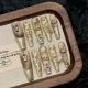 【2780】Buccellati Nail Kit Shiny Engraved Decor & DIY Luxury Accessories