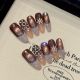 【1317】Luxurious Gold Nail Kit Shiny Gold Decor & DIY Premium Accessories