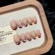 【808】Burgundy Sparkle Nail Art DIY Rhinestone Decor & Shiny Red Accessories