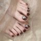 【B73】12-Piece Toe Nails Shiny Toe Decor & DIY Pretty Accessories