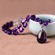 【XXX】Purple Water Drop Pendant