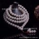【XXX】Gray Jade Round Beads Multi-Circle