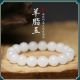 【XXX】White Jade Single Circle Bracelet