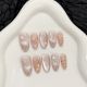 【1478】Baroque Tear Light Nail Kit DIY Tear Patterns & Shiny Vintage Accessories