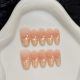 【1101】Creamy Fudge Nail Kit DIY Cream Patterns & Shiny Sweet Accessories