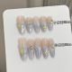 【986-989】Candy Ice Flower Nail Kit DIY Candy Patterns & Shiny Frosted Accessories