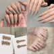 【219-B81】Cross-Border Solid Color Series DIY Solid Color Polish & Shiny Art Kits
