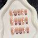 【114-126-58】Violet Nail Kit DIY Violet Patterns & Shiny Purple Accessories