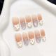 【819】Butterfly Dance on Road Nail Kit DIY Butterfly Patterns & Shiny Floral Accessories