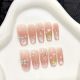 【799-804】Pink Dream Tulip Nail Kit DIY Tulip Patterns & Shiny Pink Accessories