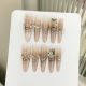 【1324】Hedao Princess Nail Art DIY Elegant Patterns & Shiny Premium Accessories