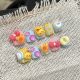 【C116】Kids' Nails DIY Colorful Patterns & Shiny Safe Accessories