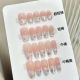 【480-488-512-495】Love Bubble Nail Kit Shiny Bubble Stickers & DIY Heart Crystal Accessories