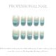 F184 Handmade removable nail patch for wearing nail art
