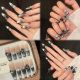 902 904 Hegalen handmade removable nail patches for wearing nail art