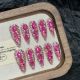2026 Color full diamond handmade removable nail patch for wearing nail art
