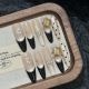 2815 Flash French handmade removable nail patch for wearing nail art