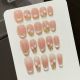 2825 2827 2829 2831 Ice crystal Tulip handmade removable nail patch for wearing nail art