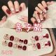 C123 Children's nail handmade removable nail patch for wearing nail art