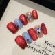 2725 2727 Christmas gift wish handmade wearable nail removable nail patches