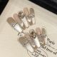 2675 Make hand made removable nail patches for wearing nail art