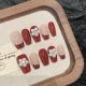 2704 Pearl French handmade wearable nail removable nail patch