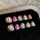 C110 Children's nail handmade removable nail patch for wearing nail art