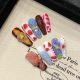 2501 Summer Story handmade removable nail patch for wearing nail art