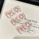 2580 2592 2594 Ice and Snow Christmas handmade wear nail removable nail patch