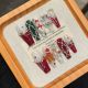 2223 Christmas Gingerbread Man handmade wearable nail removable nail patches