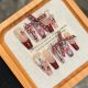 2493 New Year Armor handmade removable nail patch for wearing nail art