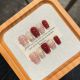 2482 Three dimensional Xiaoxiang handmade removable nail patch for wearing nail art