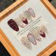 2499 Florist handmade removable nail patch for wearing nail art