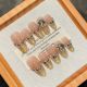2550 Crystal & Rose handmade removable nail patch for wearing nail art